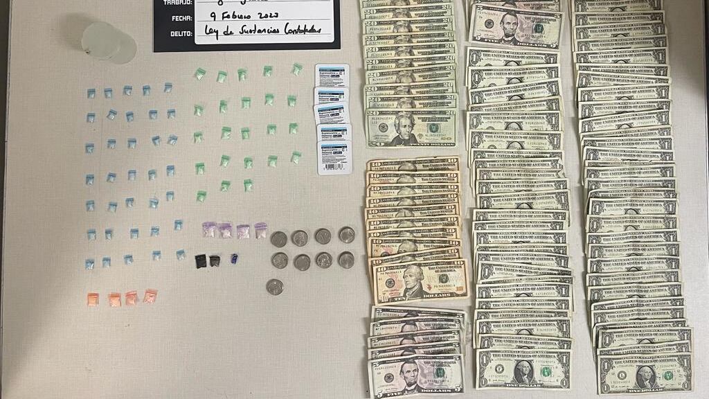 Evidencia ocupada allanamiento en el residencial Portugués, en Ponce