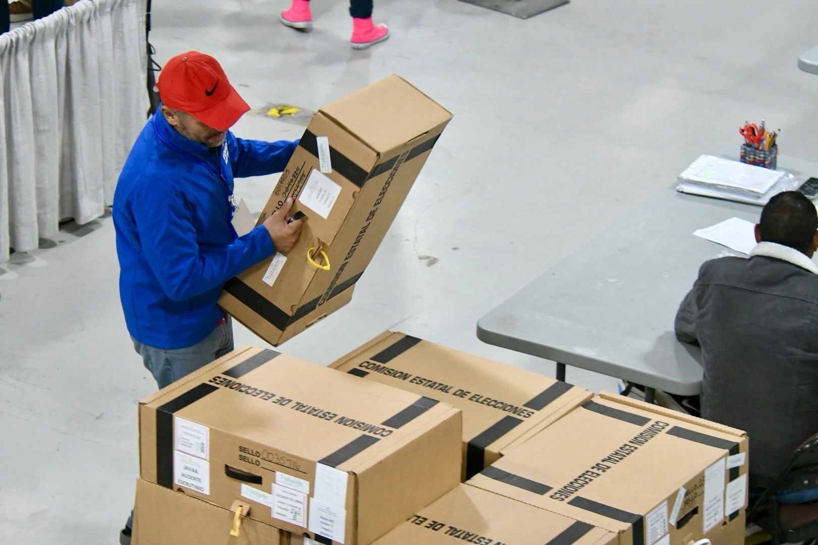 Continúa el escrutonio de las elecciones generales. Centro de Operaciones de la CEE. Hato Rey Metro PR 23 de diciembre de 2024