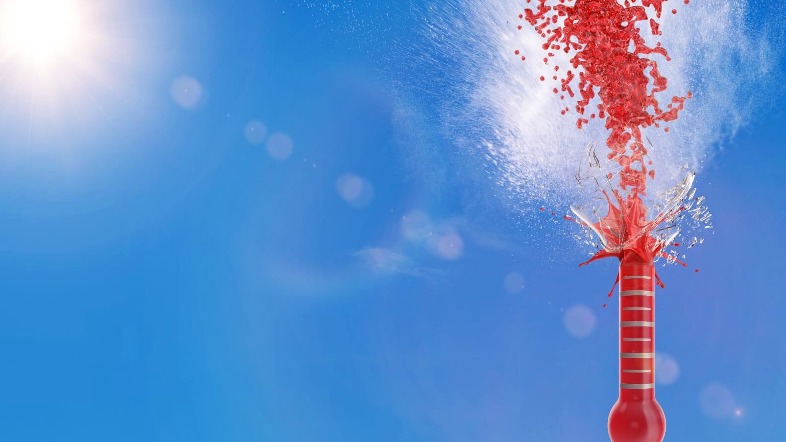 De acuerdo al pronóstico la temperatura será un poco más benevolente.