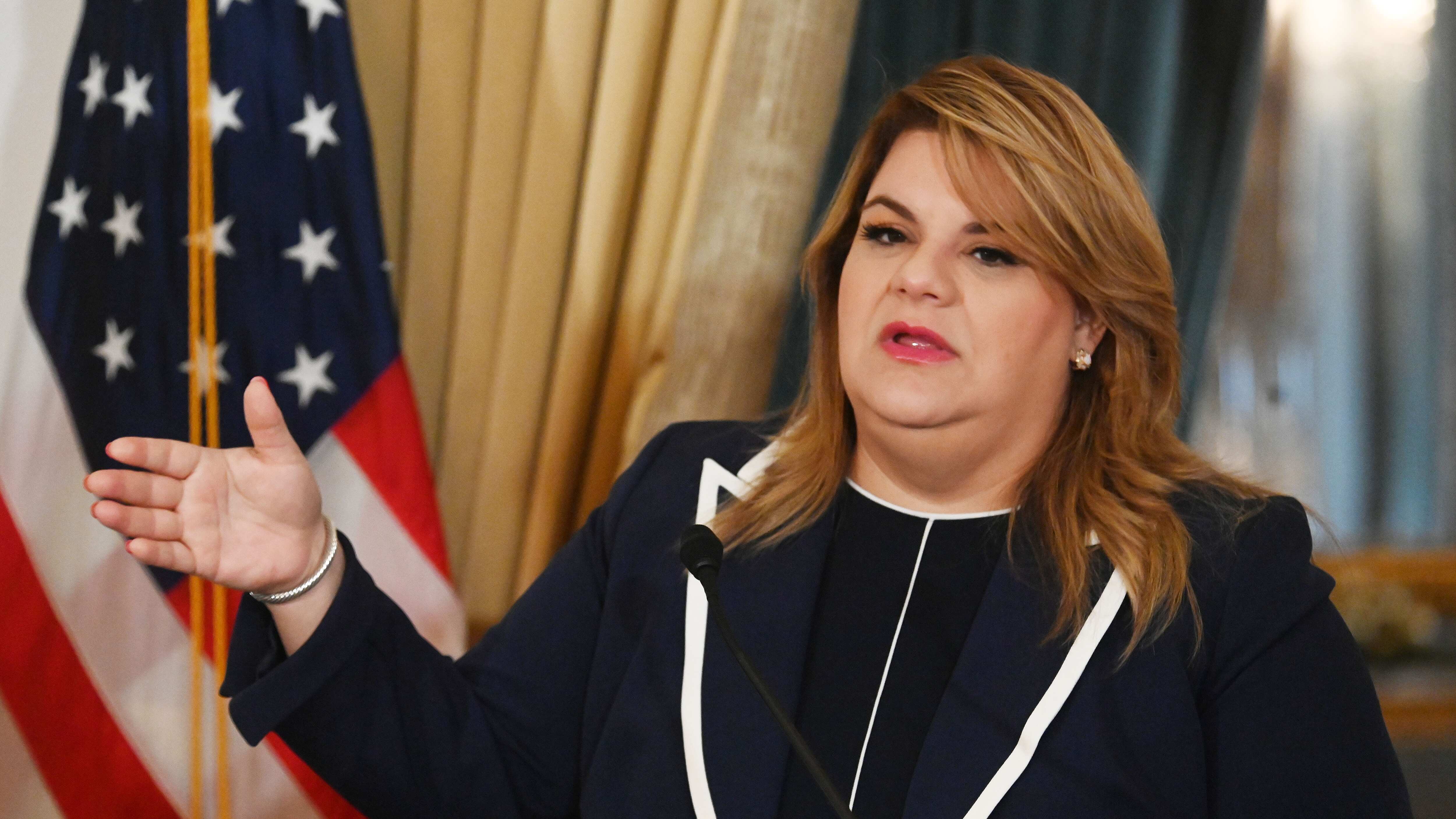 La gobernadora Jennifer González