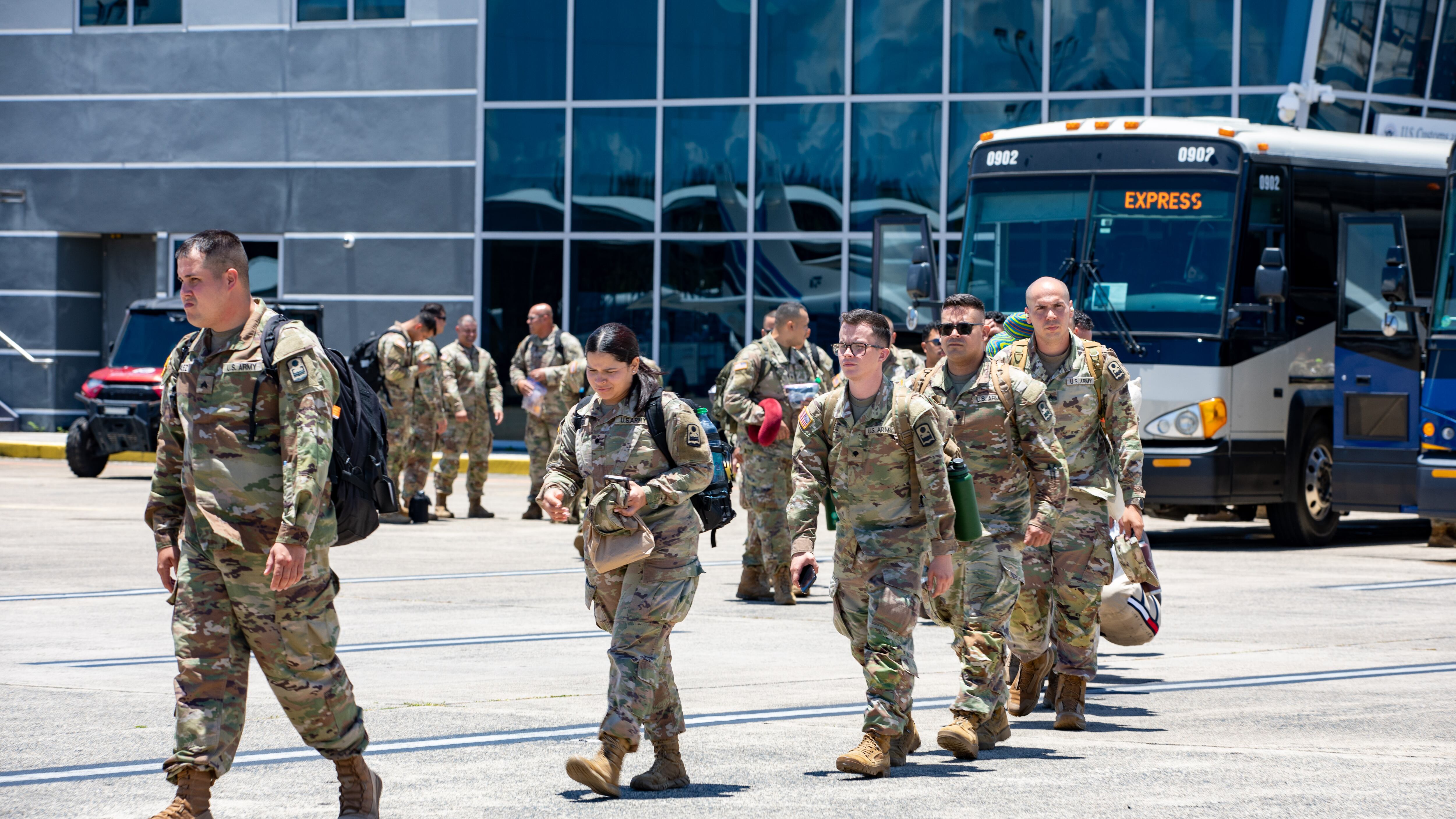 La Guardia Nacional de Puerto Rico despide a la Compañía 755 de Policías Militares en misión federal hacia Honduras
