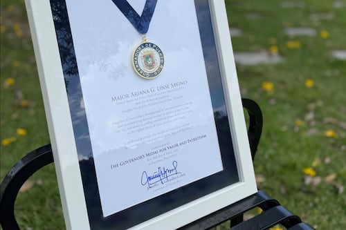 Otorgan Medalla de la Gobernadora a la Mayor Ariana G. Linse Sabino