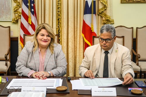 Jenniffer González presenta estado actualizado de obras millonarias en la AAA