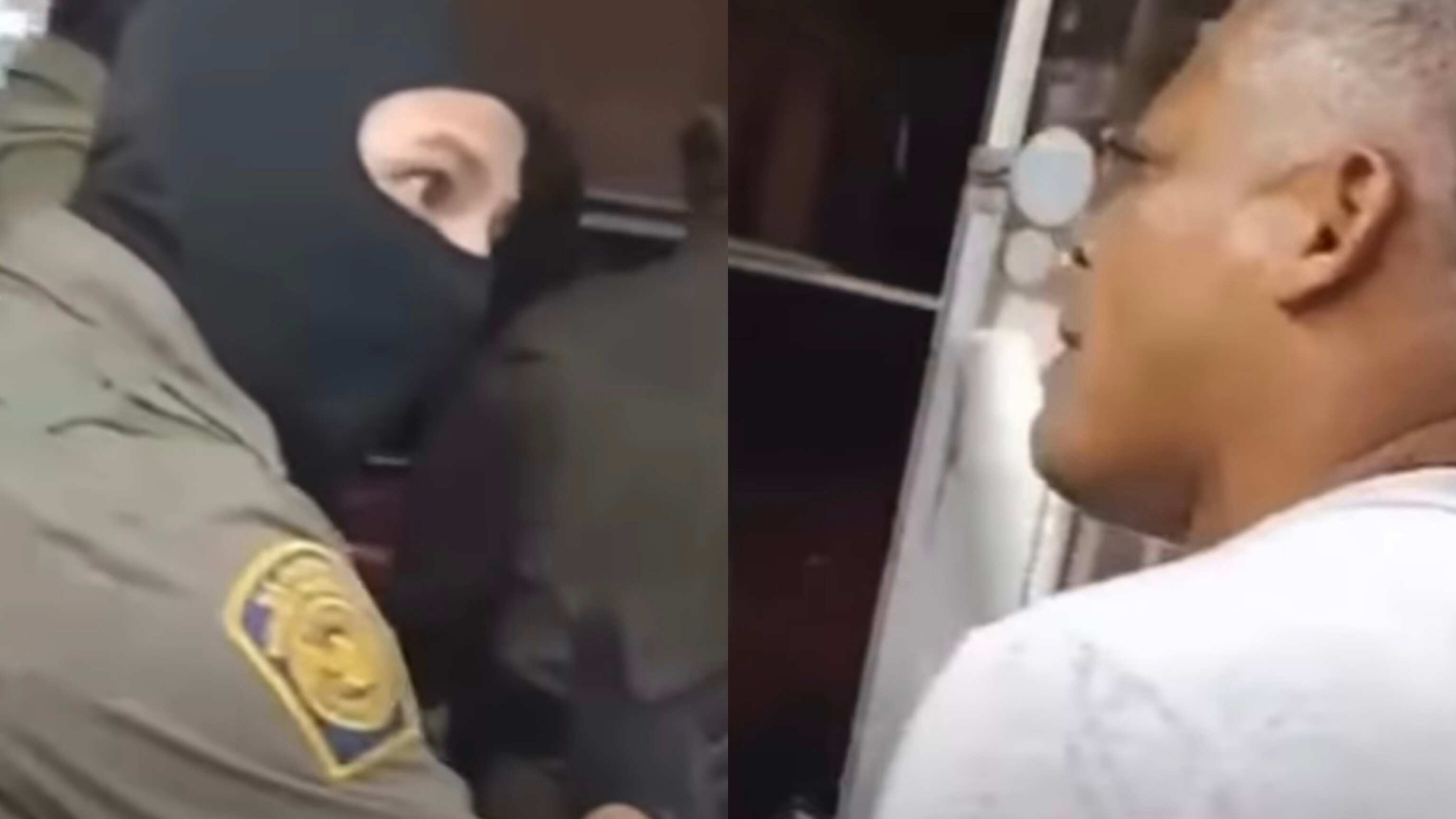 Dueño de negocio en Santurce enfrenta a agentes federales.