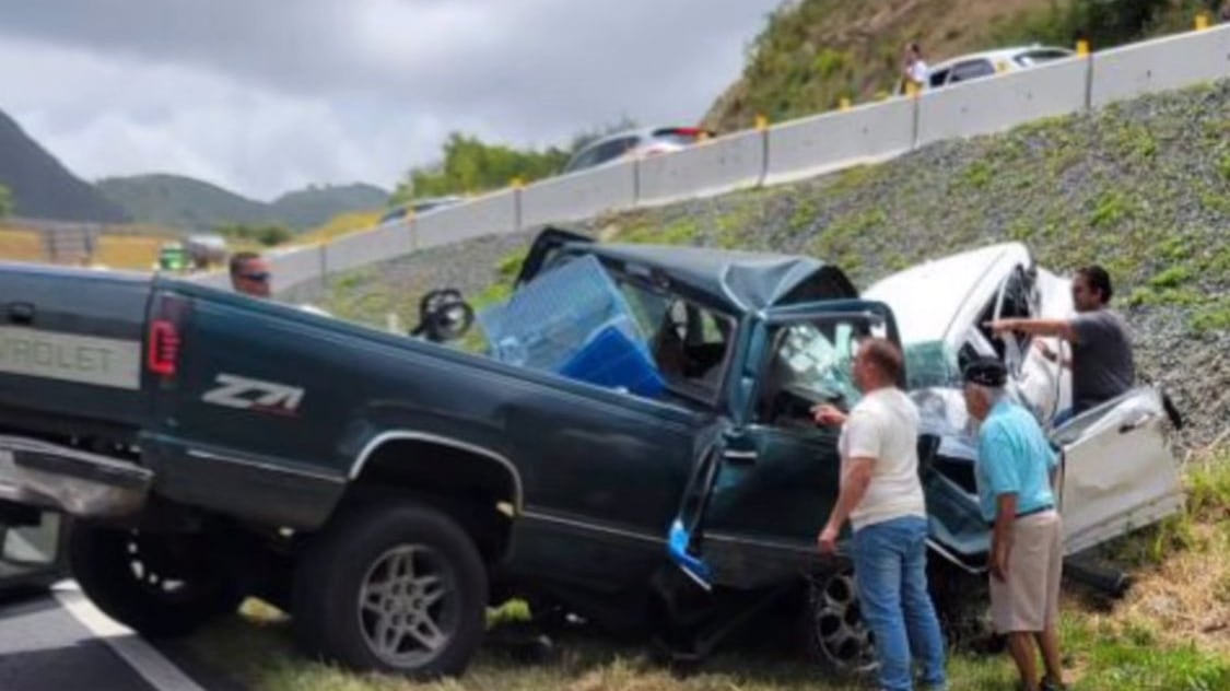 Accidente en la PR-52.