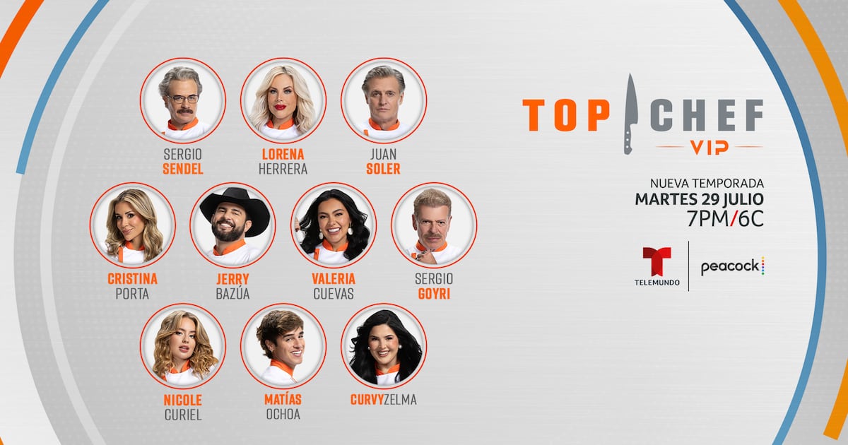 ¡Top Chef VIP 4: Celebridades, Drama y Platos Espectaculares Regresan a Telemundo!