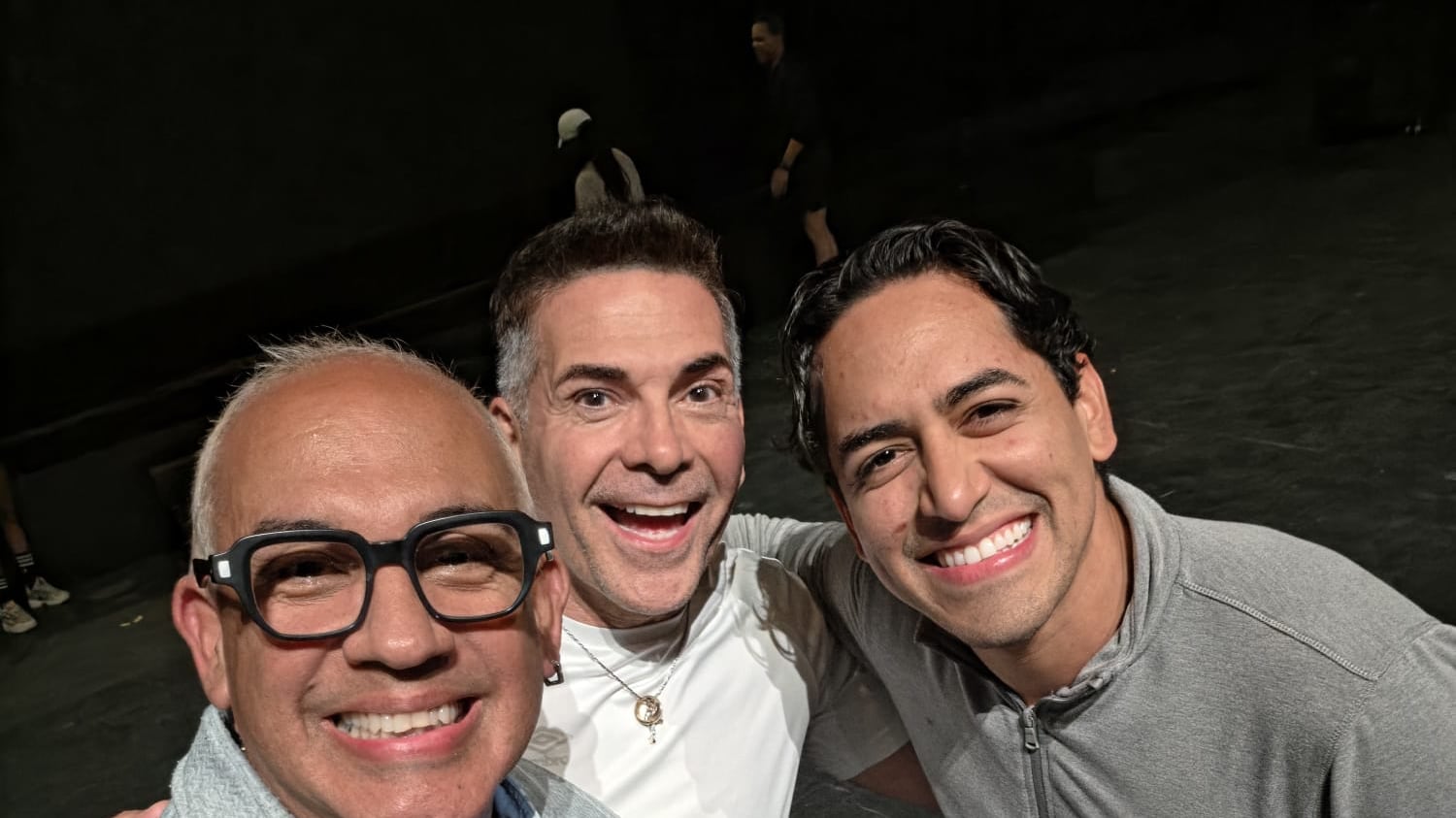 Herbert Cruz, Johnny Ray y Dionicio Matos, ganador de 'Objetivo Fama 2025'.