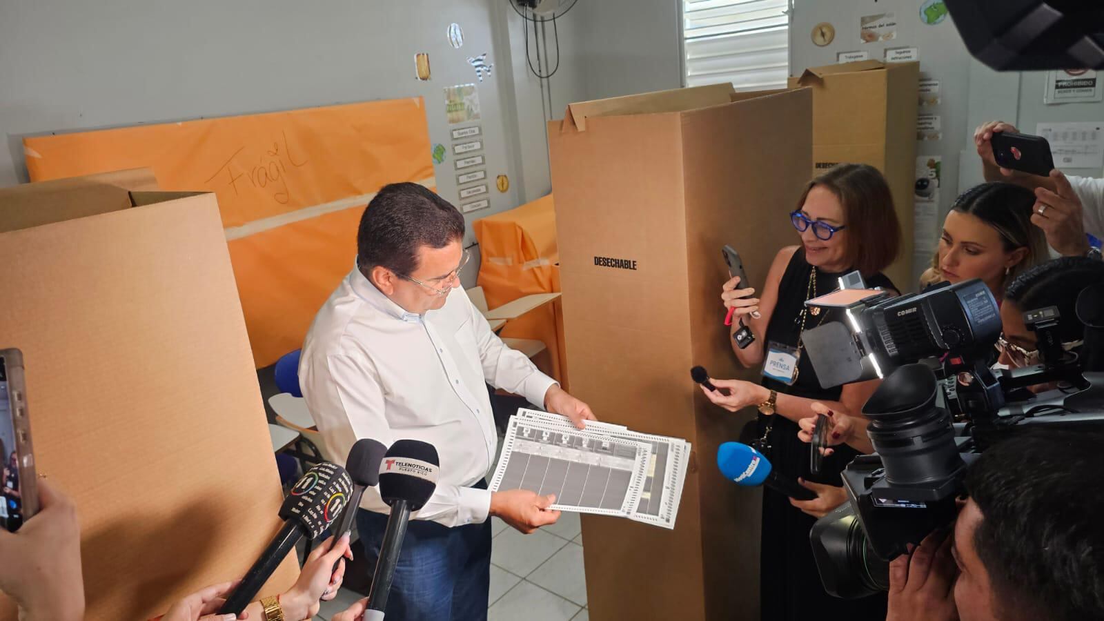 Javier Jiménez, candidato a la gobernación por Proyecto Dignidad y actual alcalde de San Sebastián