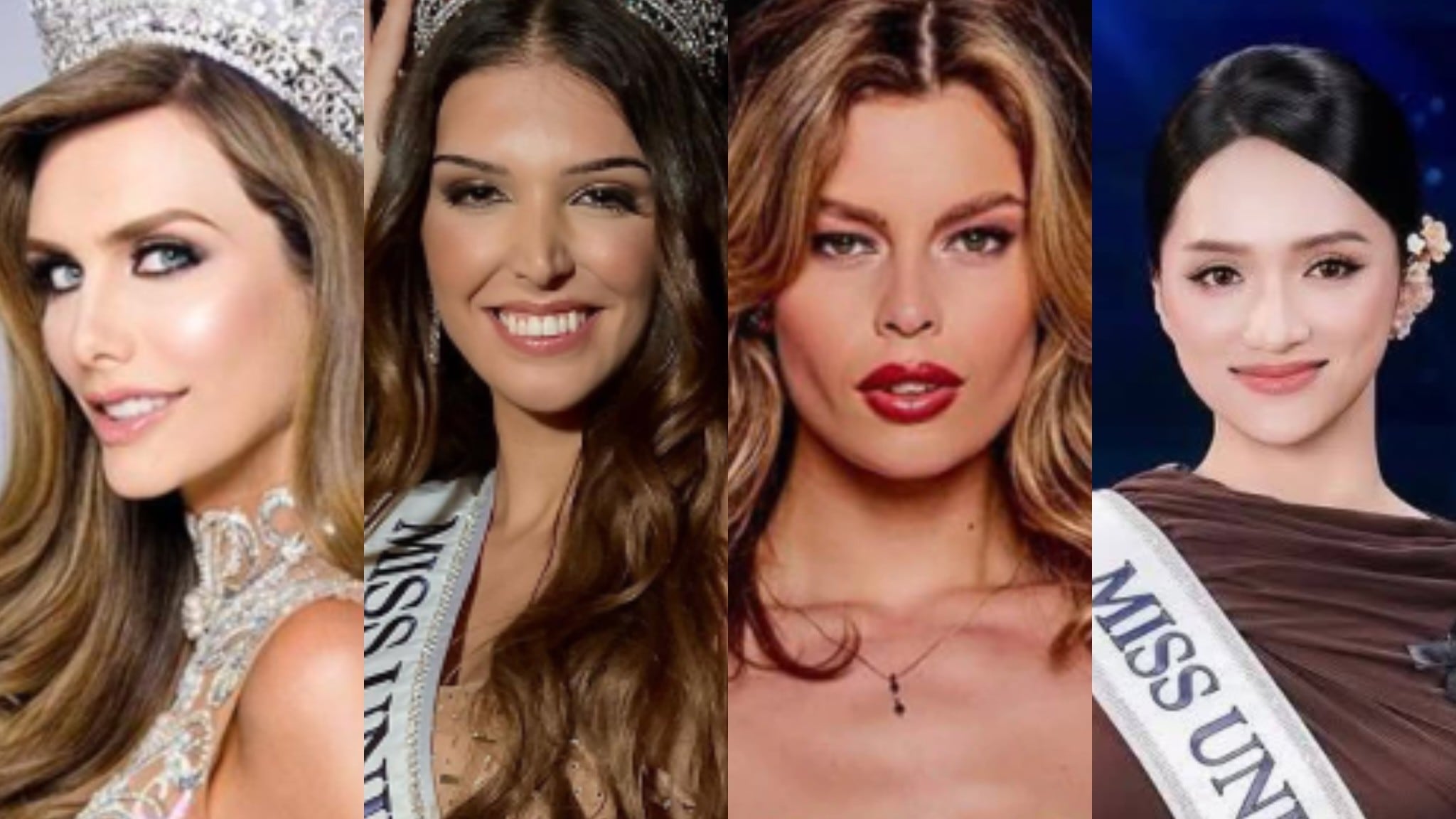 Angela Ponce, Marina Machete, Rikkie Valerie Kollé y Nguyen Huong Giang.