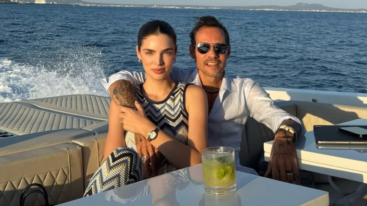 Nadia Ferreira y Marc Anthony