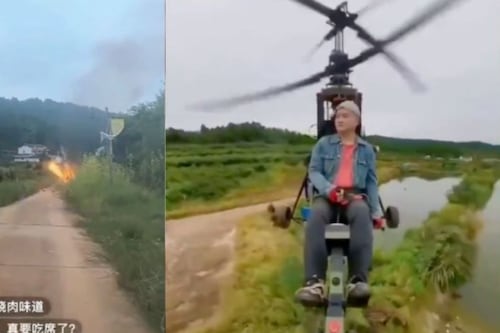 Influencer muere en helicóptero frente a cientos de seguidores en vivo