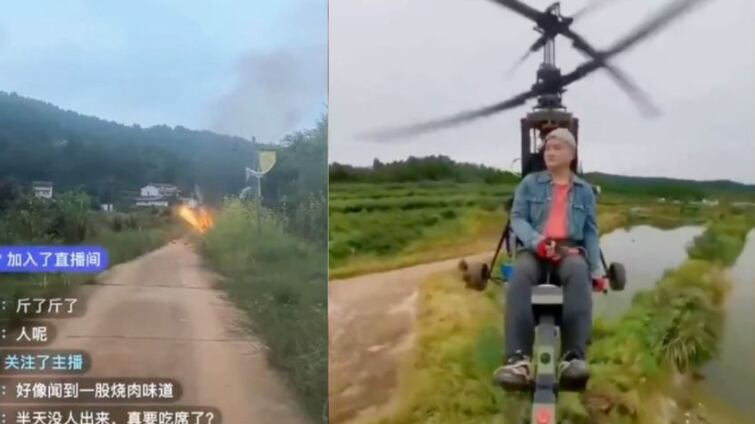 Influencer muere en helicóptero frente a cientos de seguidores en vivo