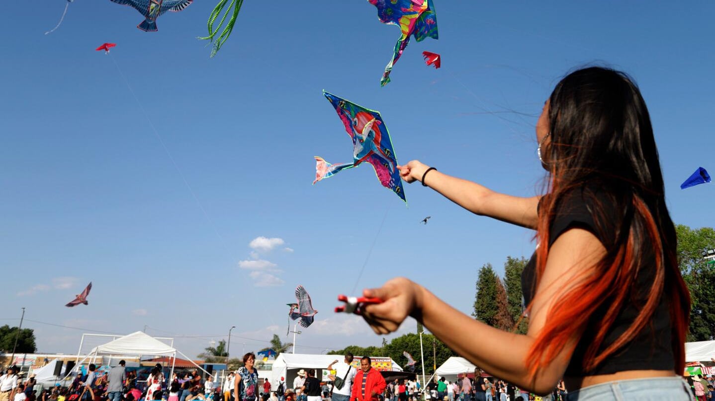 Variedad de chiringas.