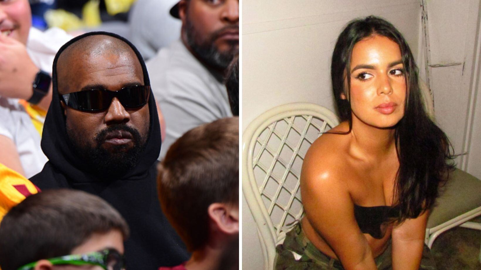 Audri Nix y Kanye West