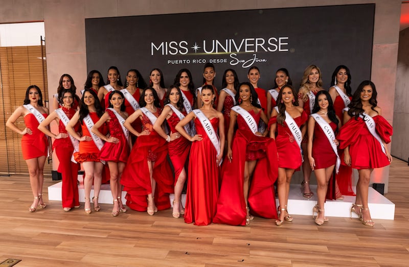 Candidatas de Miss Universe Puerto Rico 2025.