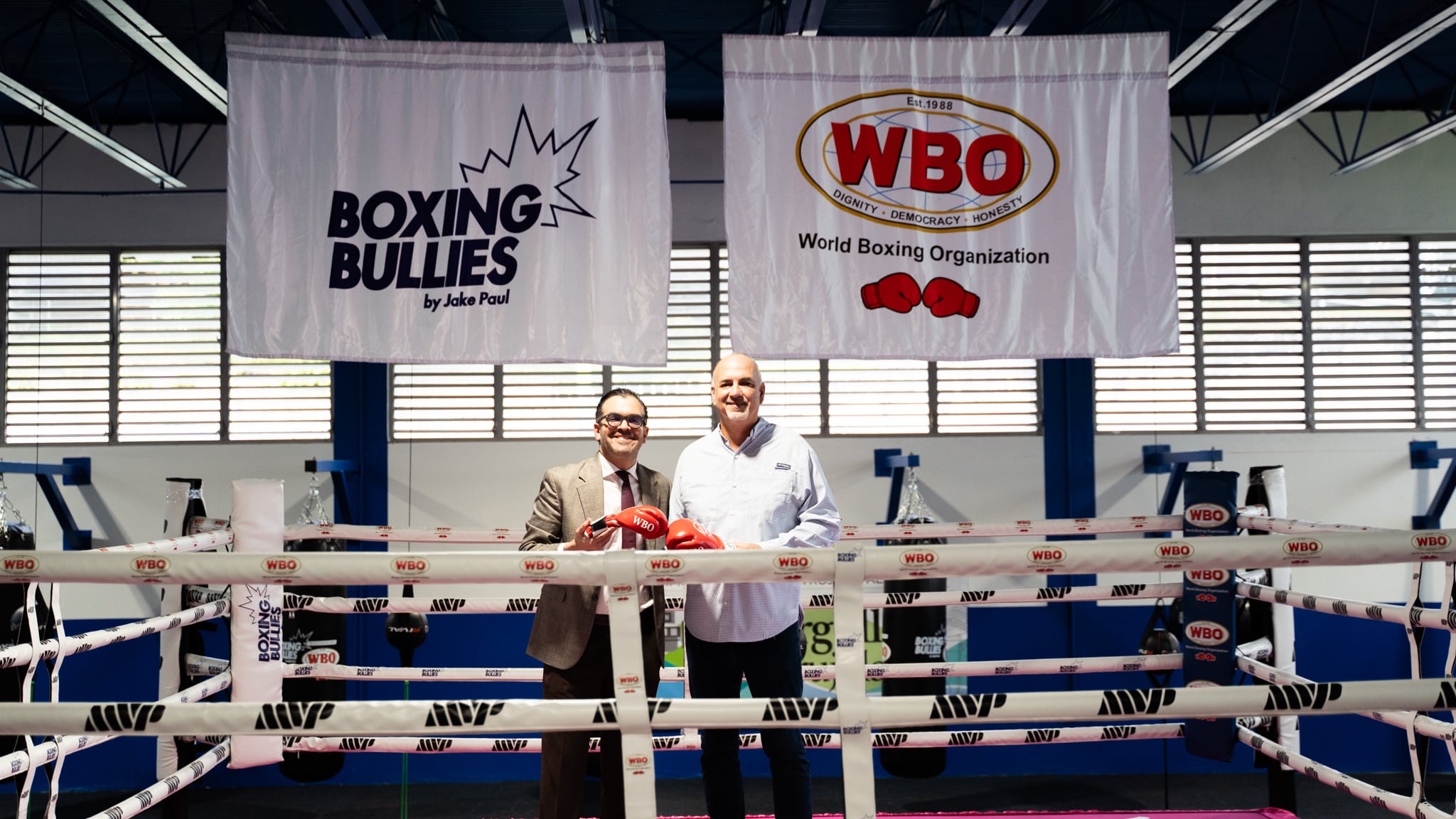 La rehabilitación del espacio contó con respaldo de la OMB, la Fundación Boxing Bullies by Jake Paul y el municipio.