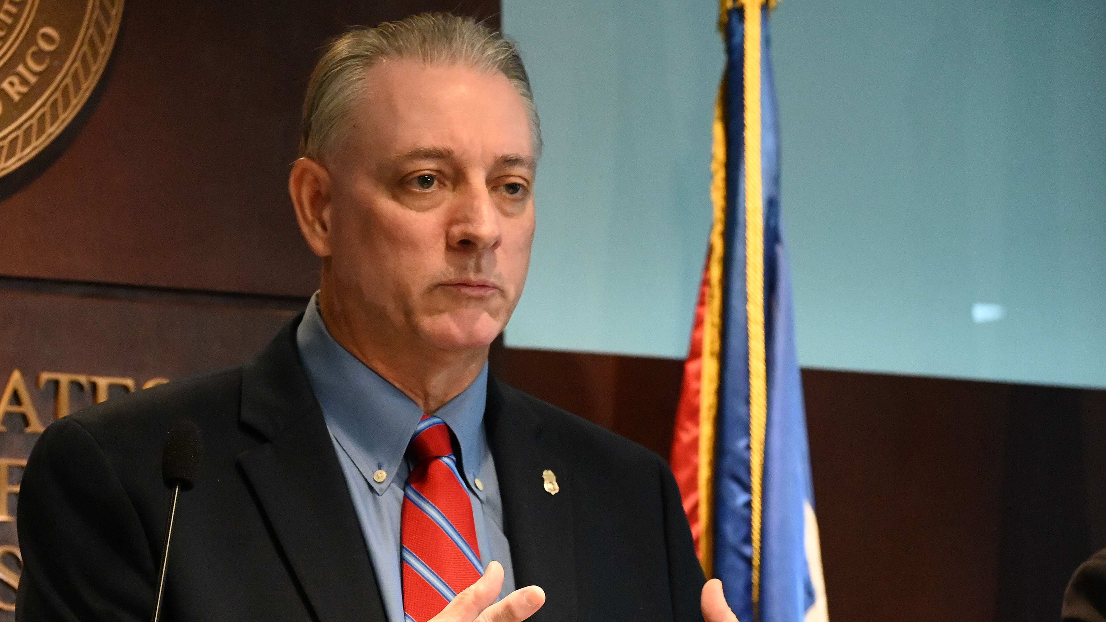 Anuncio de arrestos de varios individuos que transportaban cocaína a través del aeropuerto Luis Muñoz Marín