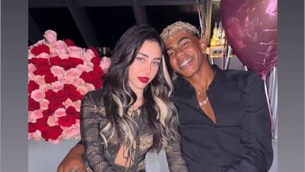 Lamine Yamal junto a Nicki Nicole