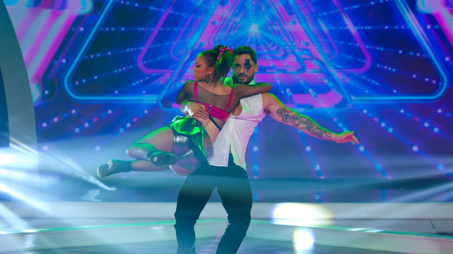 Guillermo Villa en la primera gala de eliminación de “¡Claro que Baila!“.