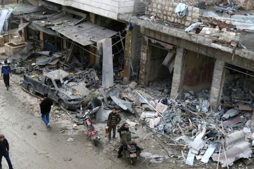 Muere una persona y varios resultan heridos tras bombardeos en Siria