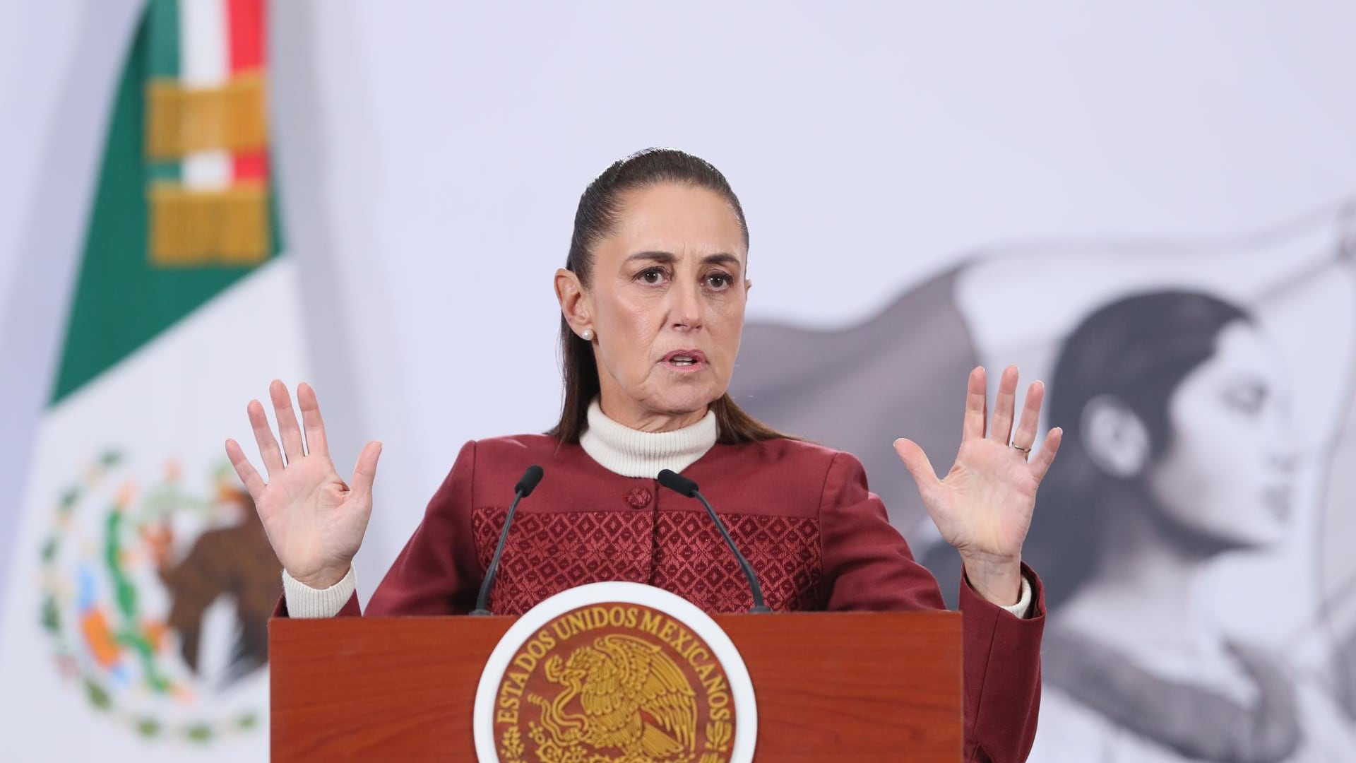 La presidenta de México, Claudia Sheinbaum