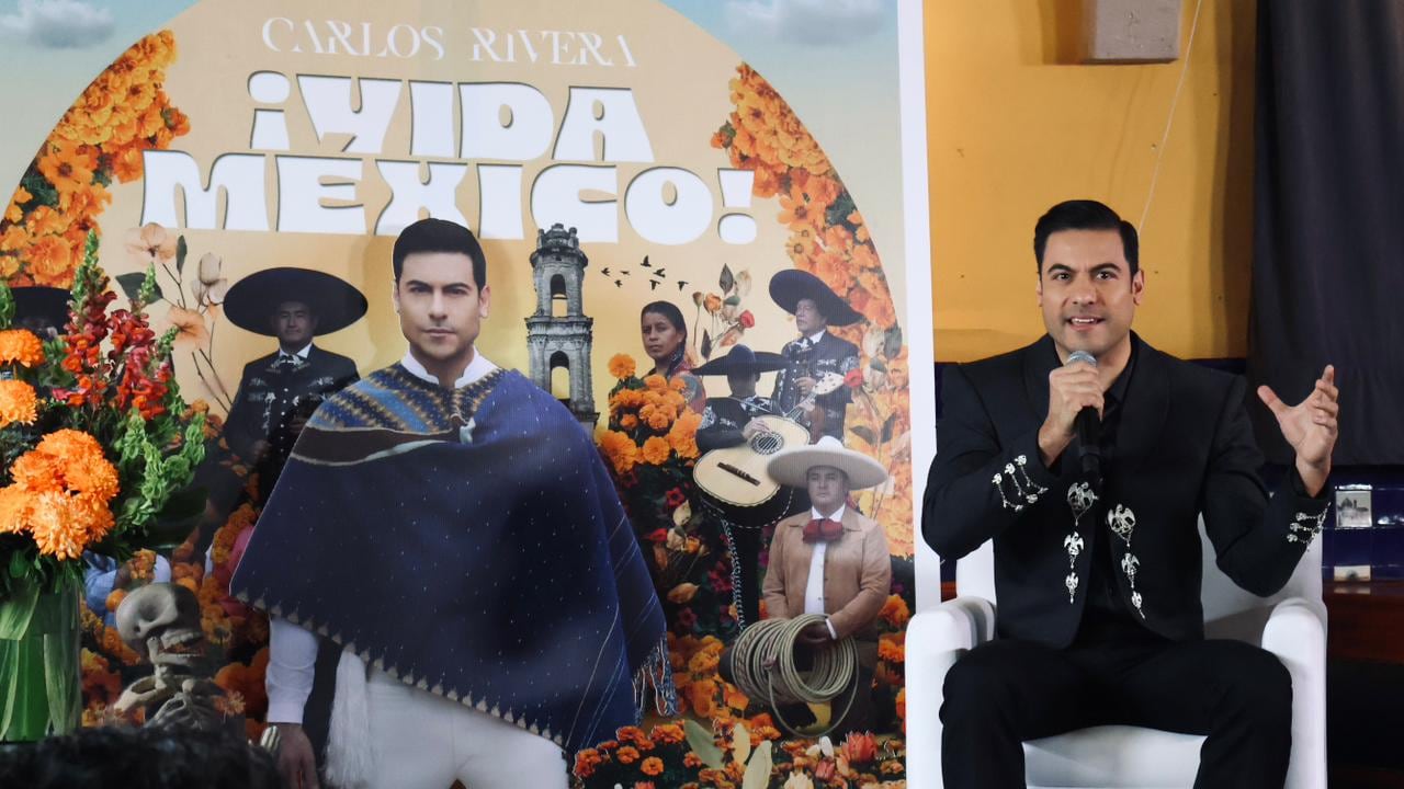 Carlos Rivera celebra el folclore mexicano con su disco ‘Vida México’