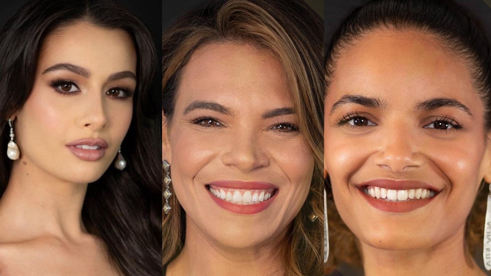 Carolina M. Gómez, Claribel Bocanegra y Aracelis Moreno.