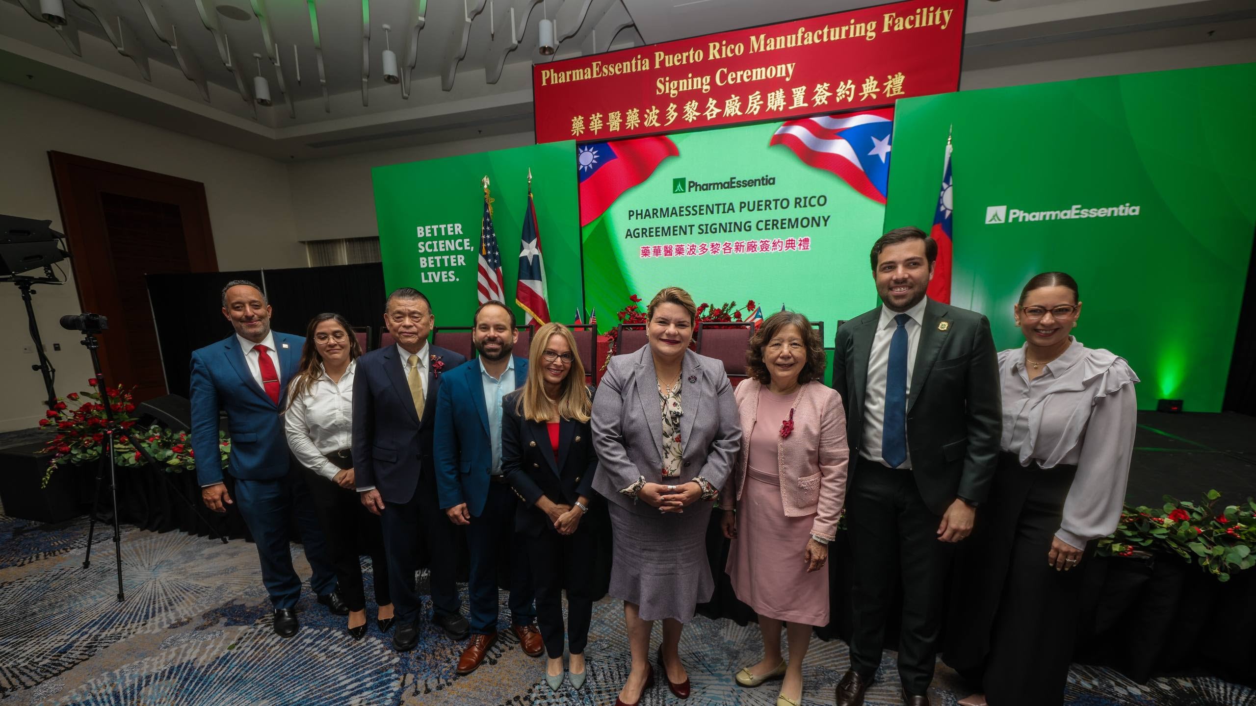 PharmaEssentia formaliza inversión de $46 millones para establecer operaciones biofarmacéuticas en Puerto Rico