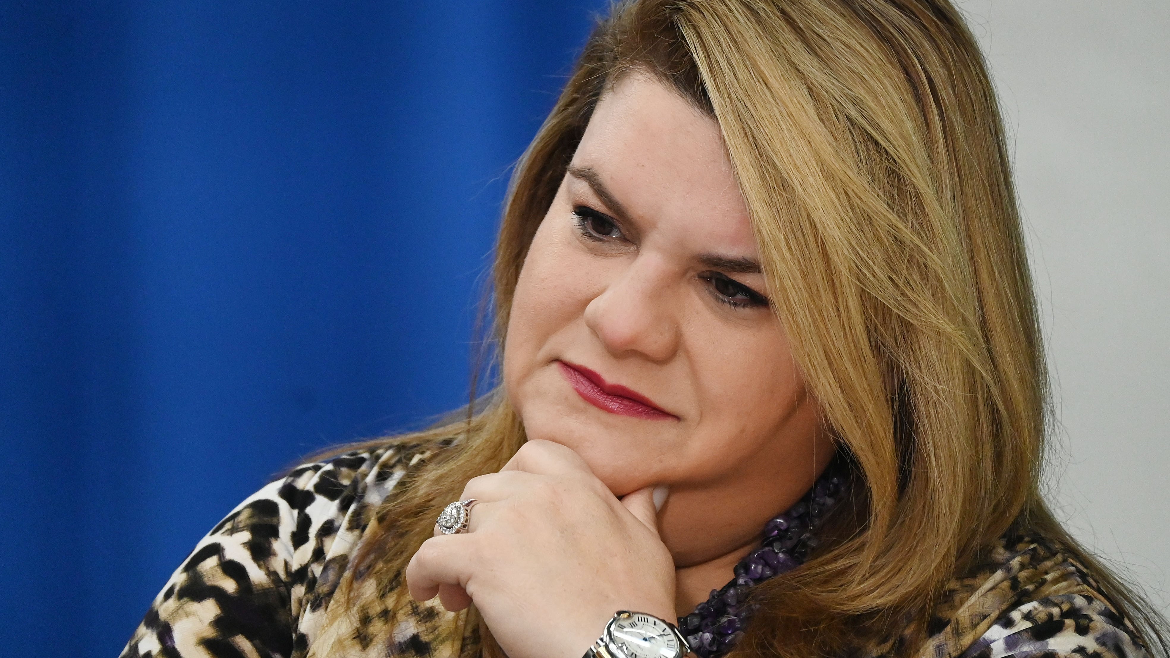 La gobernadora de Puerto Rico, Jenniffer González Colón
