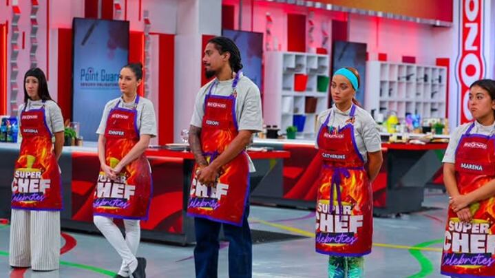 Catherine Castro eliminada de Super Chef Celebrities