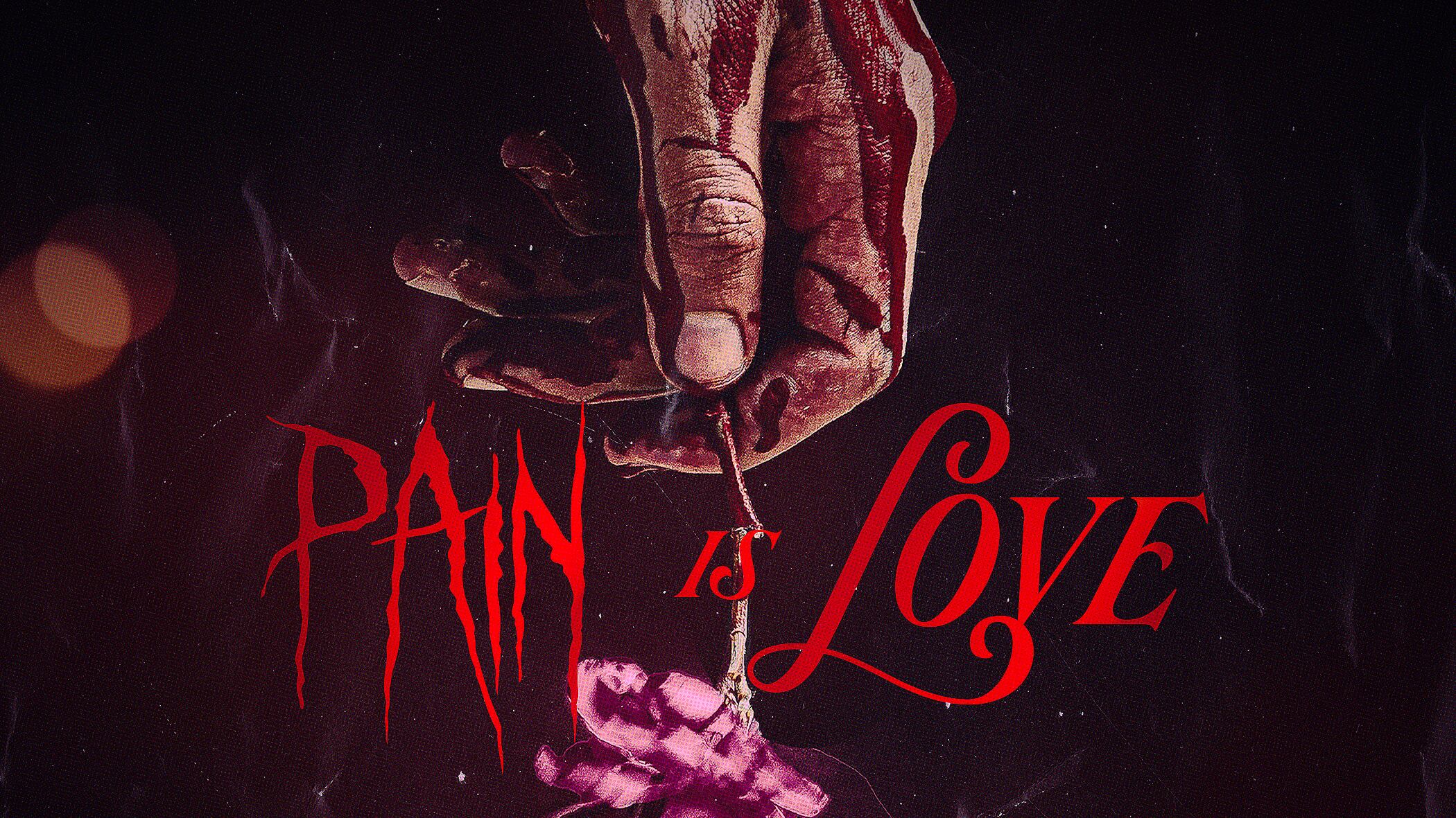 Carátula del disco "Pain is love".