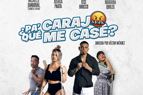 Joshua Pauta y Carmen Luvana se juntan en “¿Pa’ qué caraj@%& me casé?”