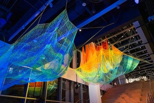 Instalación artística visualiza el futuro del planeta