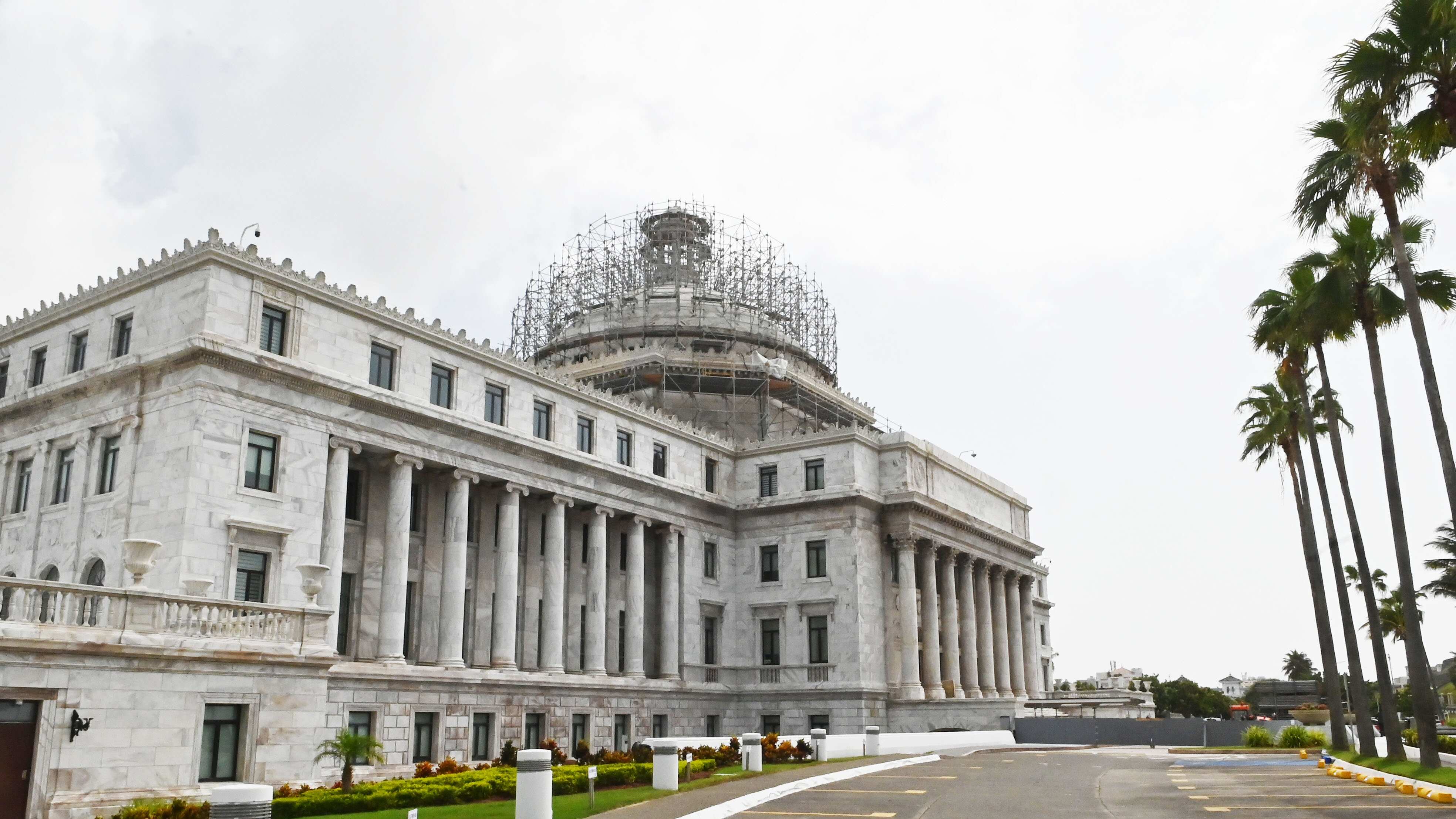 Arreglos a la cupula exterior del Capitolio