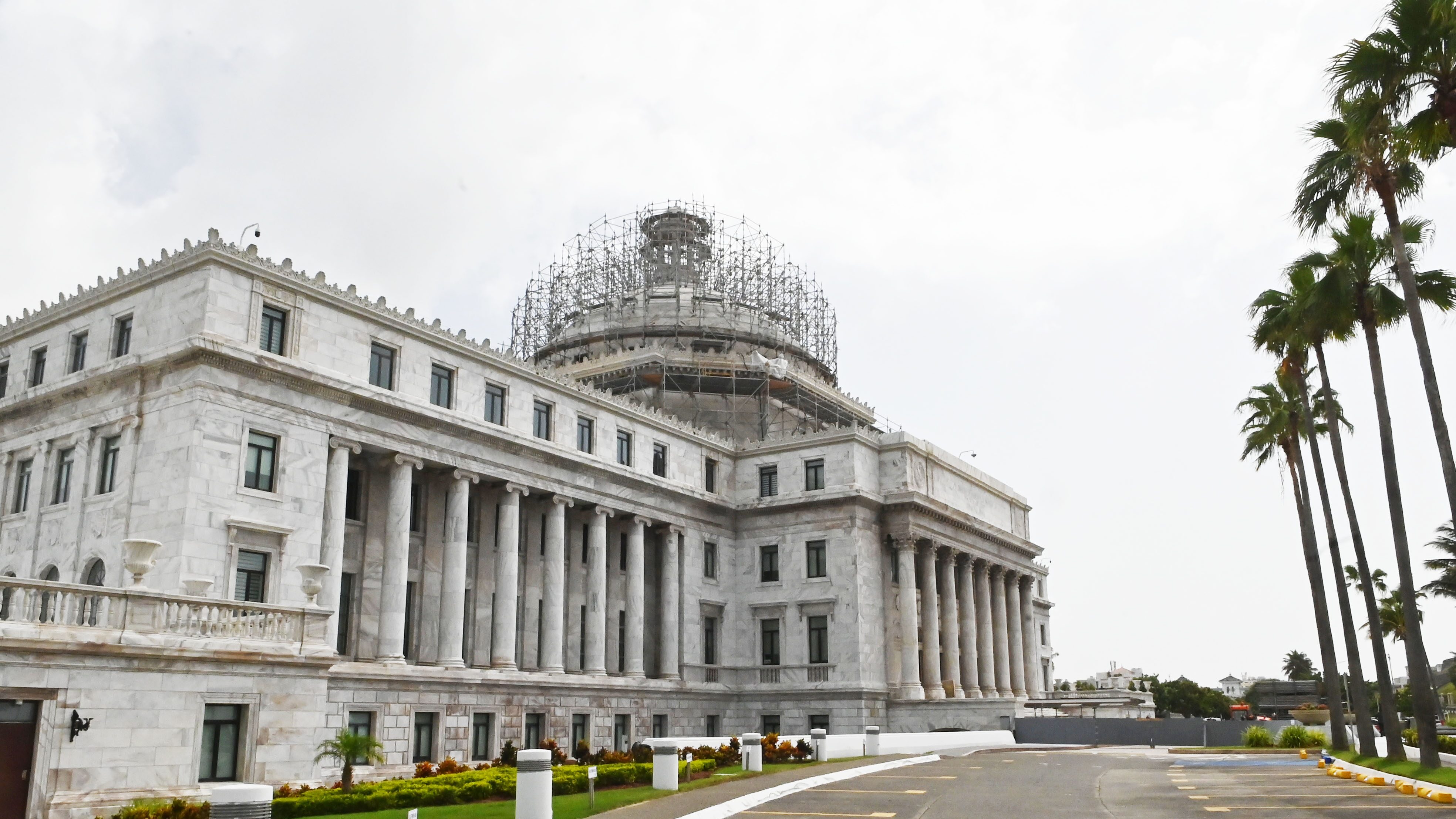 Arreglos a la cupula exterior del Capitolio