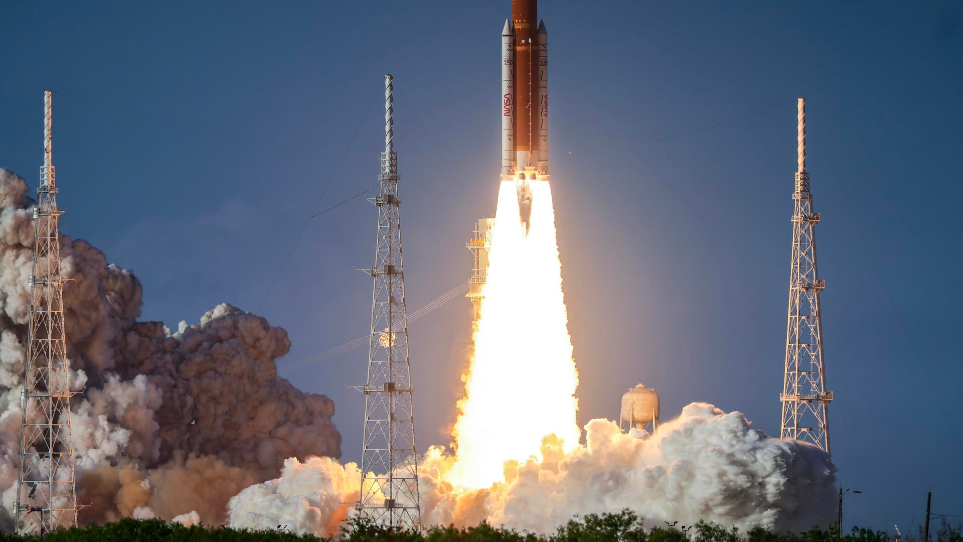 Archivo. Cohete Space Launch System.