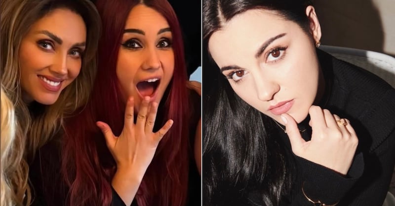 Anahí compartió un recuerdo de la gira de RBD junto a Dulce María.