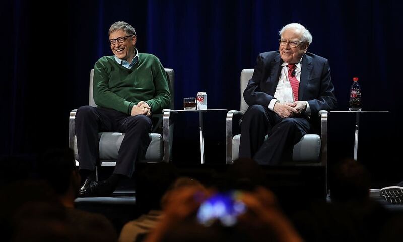 Bill Gates y Warren Buffett