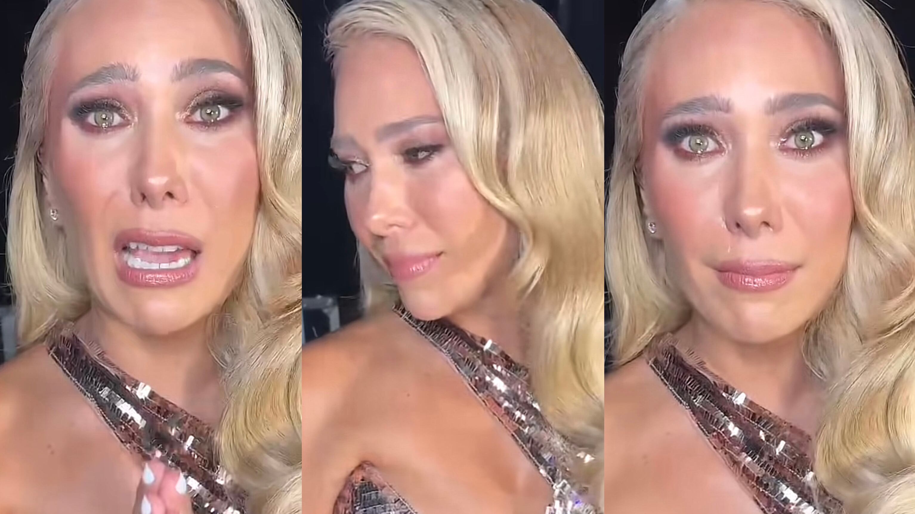 Jimena Gállego llora tras apagón en la final de "Objetivo Fama 2025".