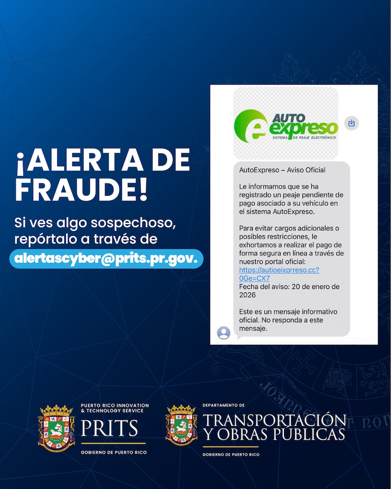 Gobierno alerta sobre fraude mediante mensajes de texto falsos