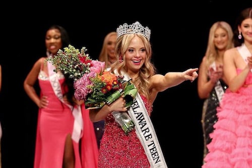 Joven con síndrome de Down gana Miss Delaware Teen USA 2024