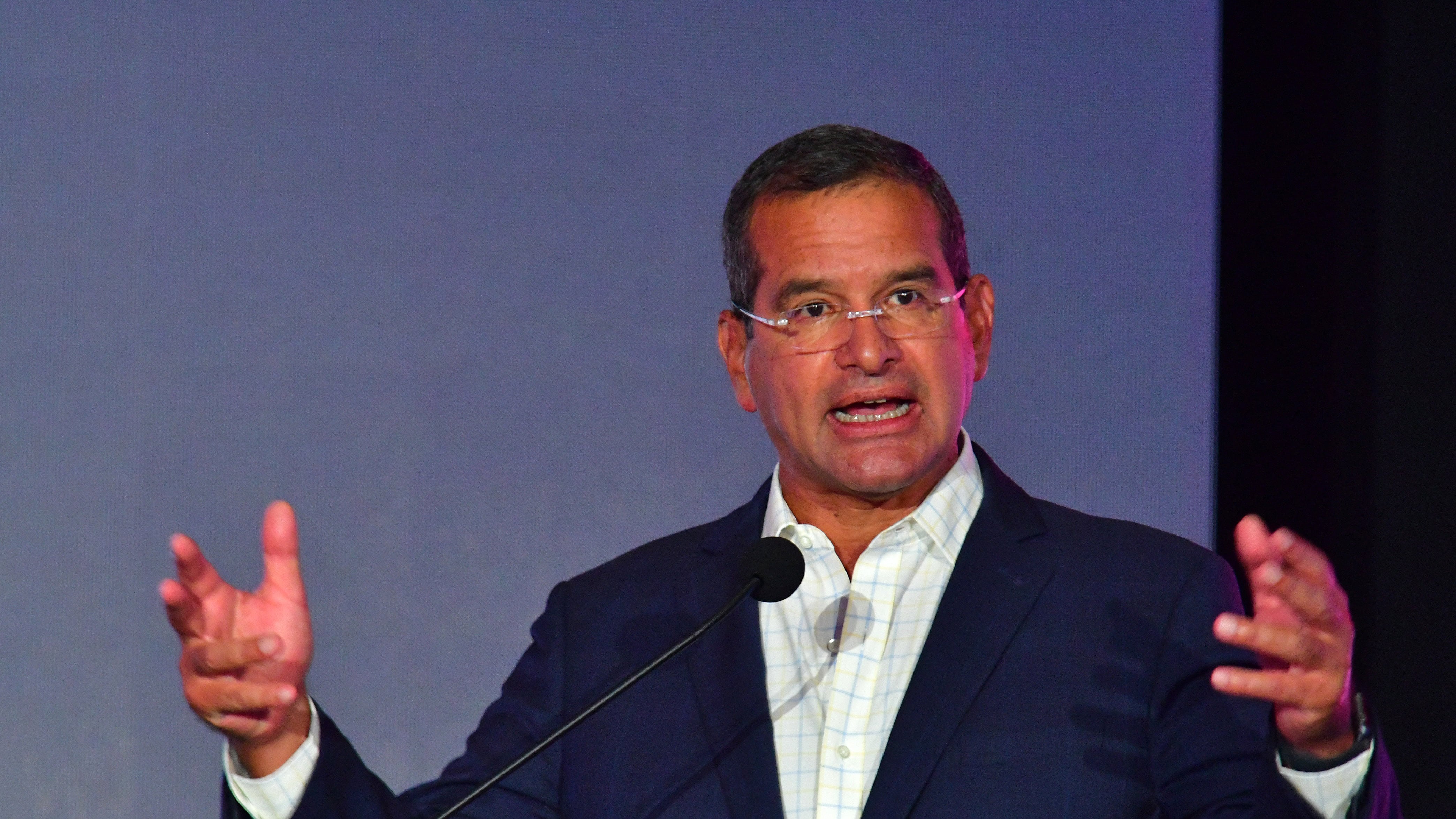 El gobernador, Pedro Pierluisi, conferencia de prensa