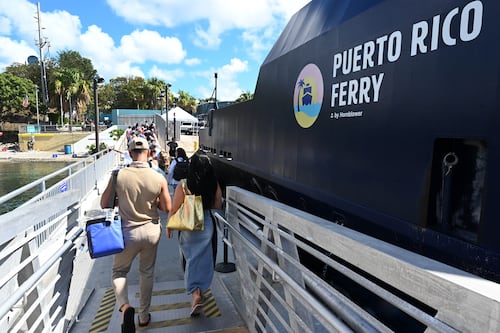 Retoman transportación marítima a Vieques y Culebra, mientras el tiempo lo permita