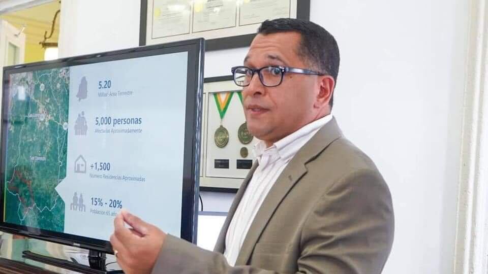 Alcalde de San Lorenzo, Jaime Alverio Ramos.