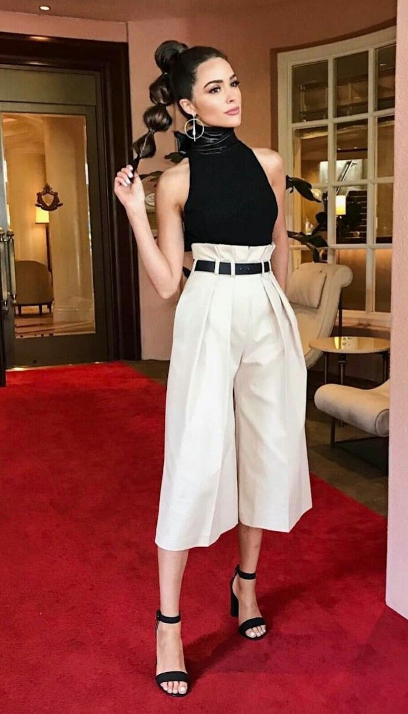 5 looks favorecedores con pantalones culotte ideales para mujeres de 40 y 50