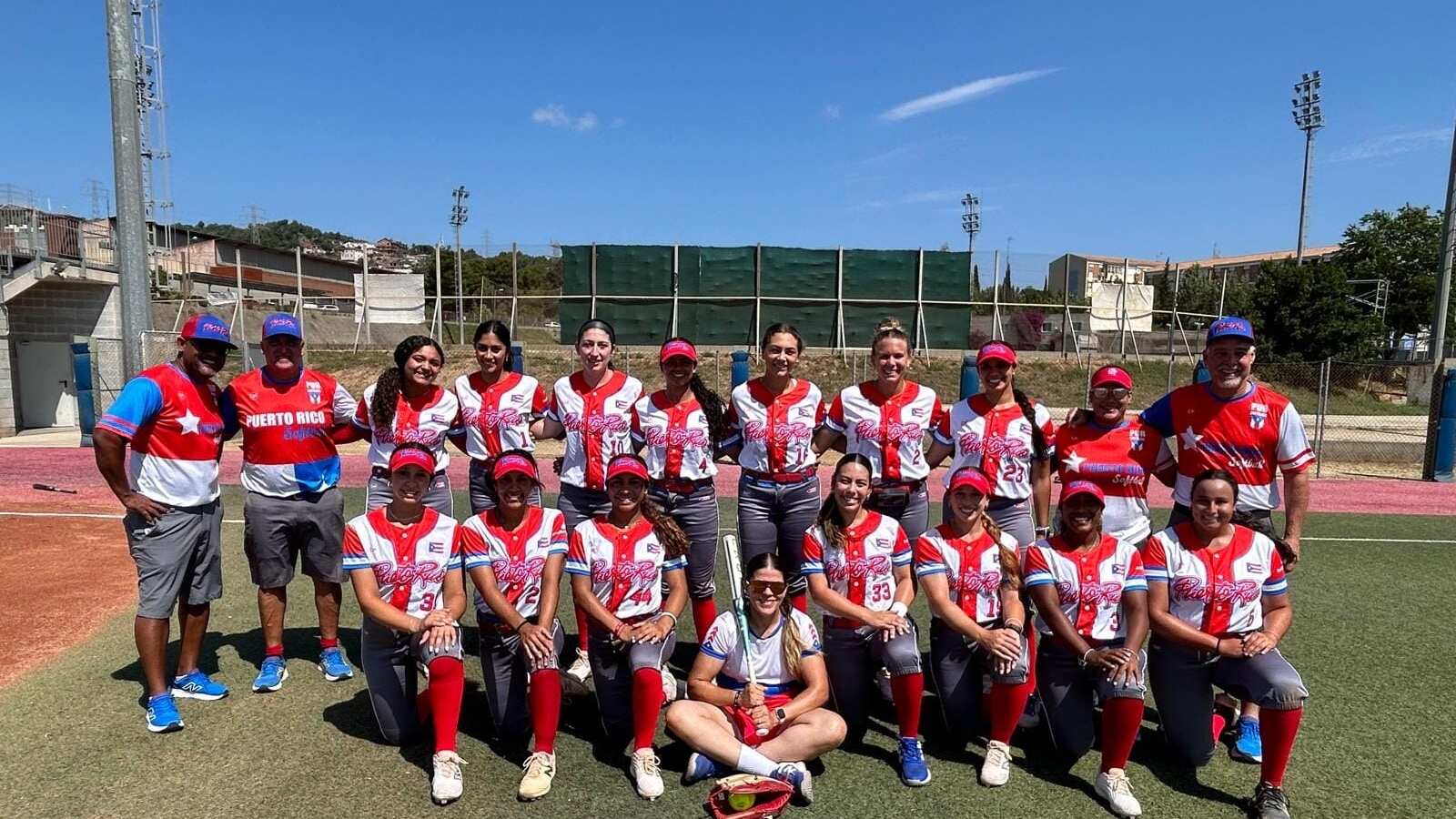 Equipo de Puerto Rico para la Copa Mundial de Softball Femenino.