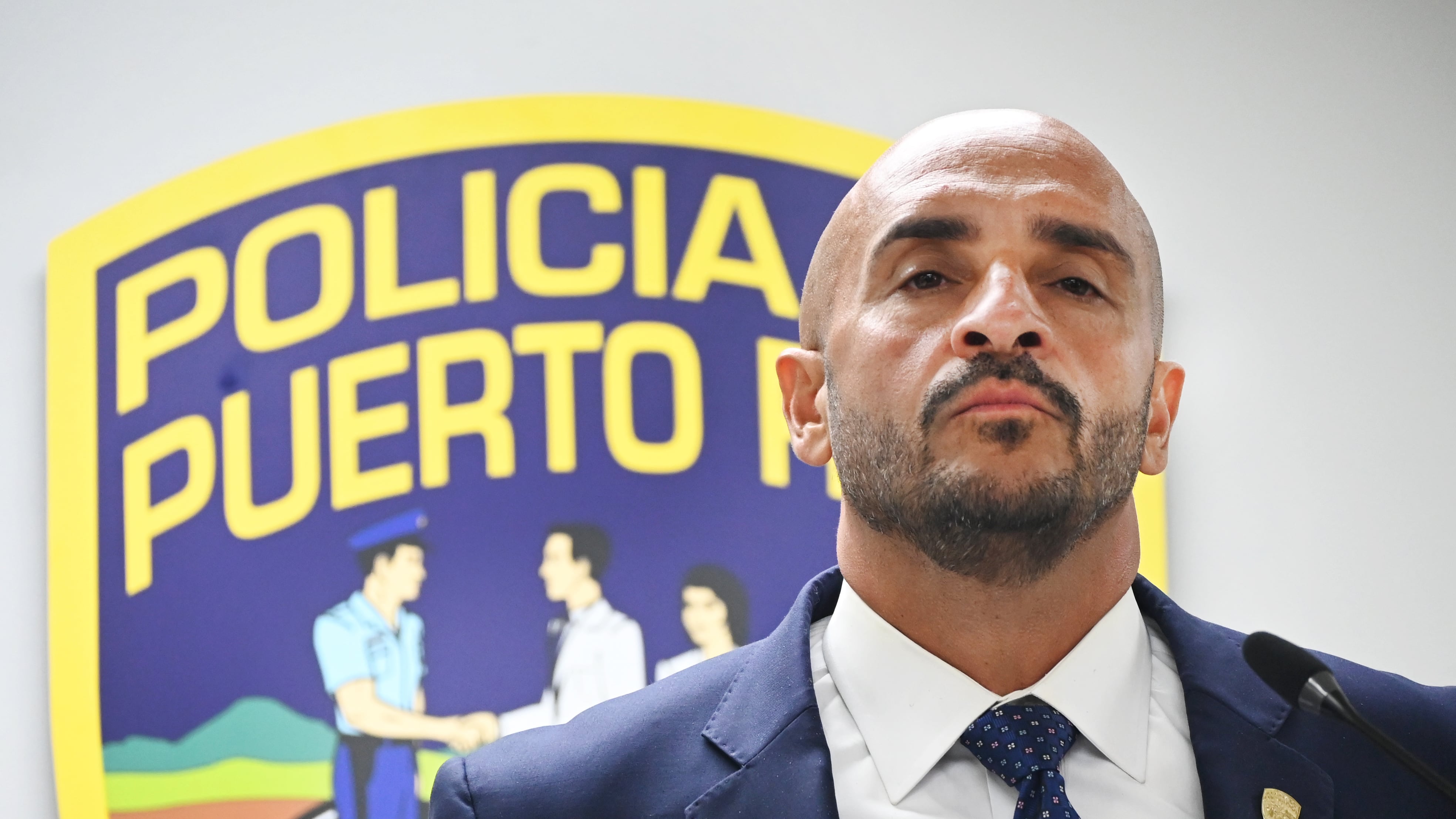 El superintendente de la Policia, Joseph González