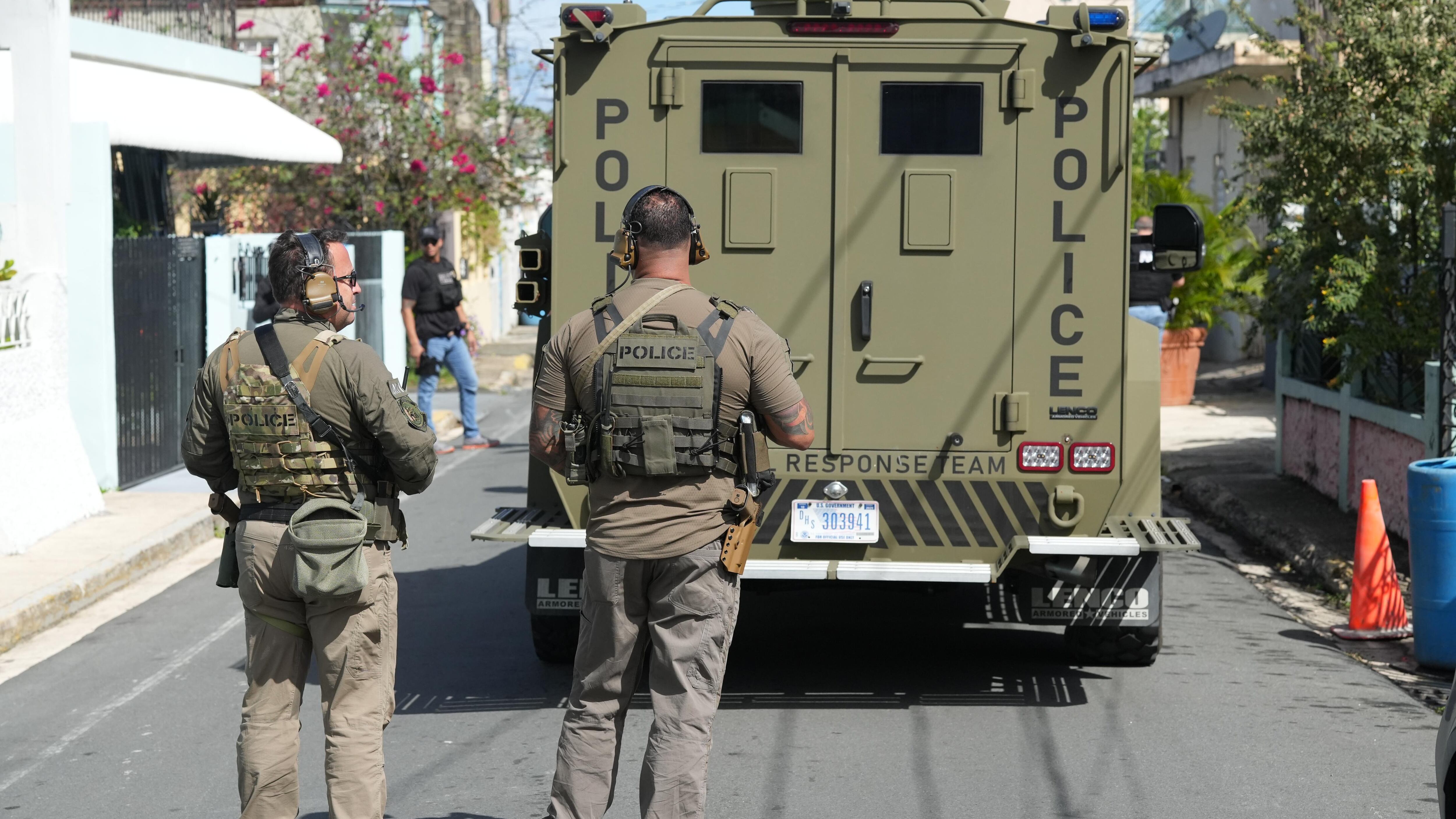 Operativo ICE Barrio Obrero