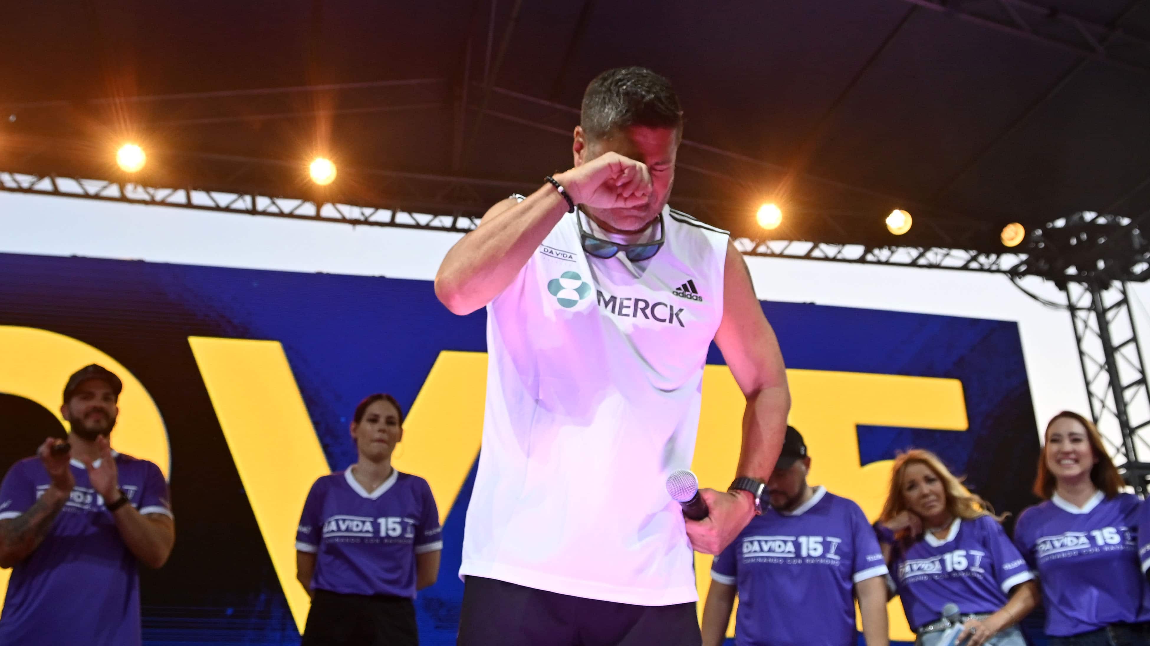 Raymond Arrieta. Cierre de la caminata Da Vida