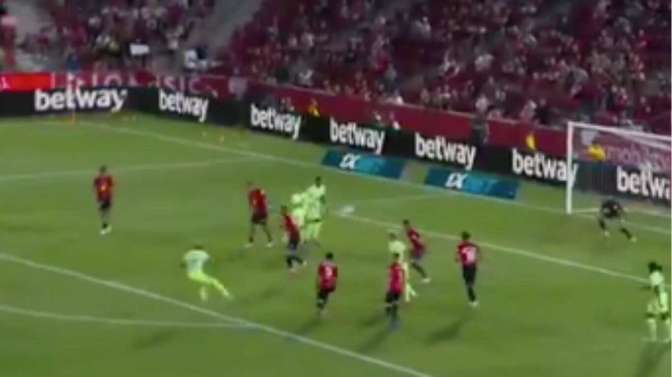 Golazo de Lamine Yamal en el Barcelona vs Mallorca